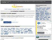 Tablet Screenshot of elconjugador.com